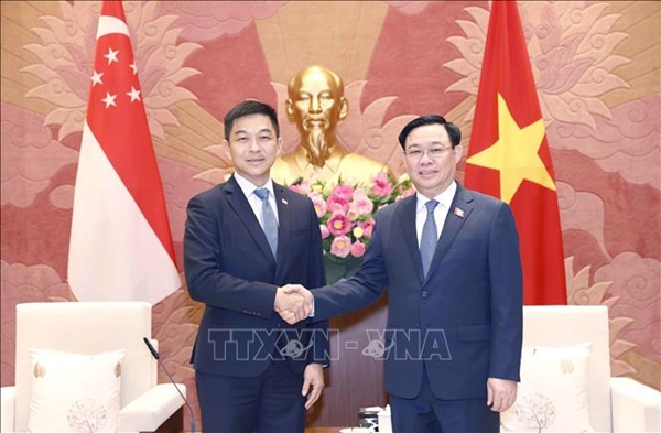 Thúc đẩy hợp tác nhiều mặt giữa Quốc hội hai nước Việt Nam và Singapore